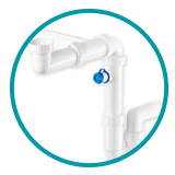 sifones rígidos plástico | drena | plastisan