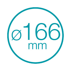166mm