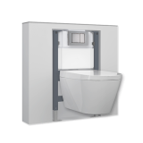 conjunto completo cisterna empotrada bastidor drena accionamiento frontal/superior | drena