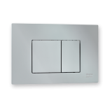 placa pulsadora drena cromo mate cuadrados | plastisan