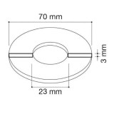 junta plana mecanismo descarga | drena | plastisan