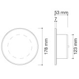boca extracción Ø100mm | drena