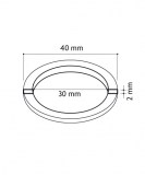 junta plana 40x30x2mm | plastisan
