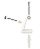 juego tornillos fijacion lateral wc detalle | plastisan
